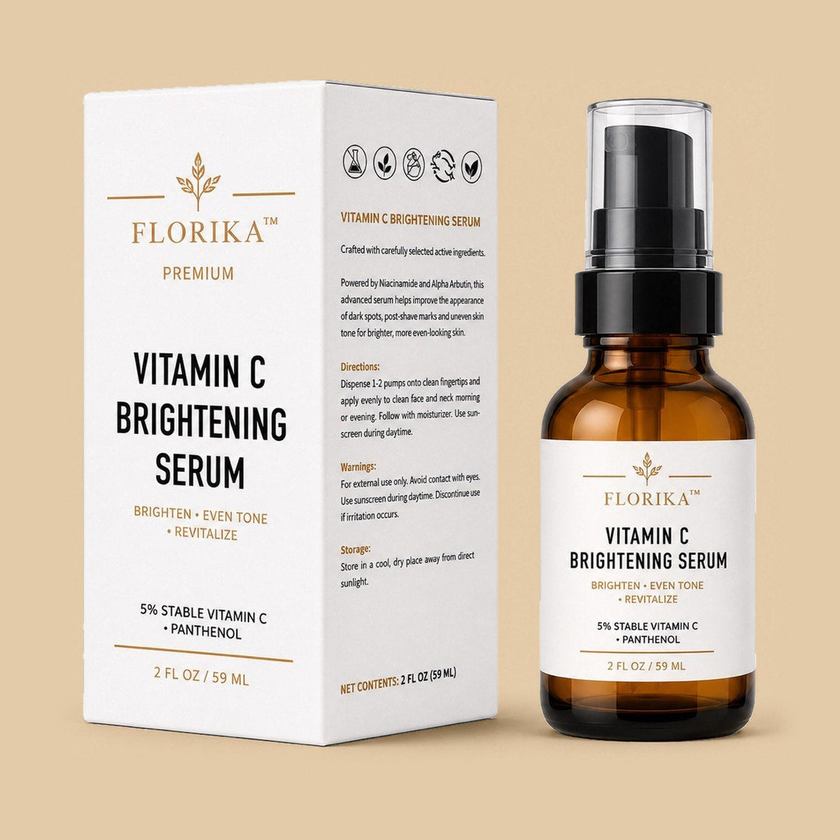 Florika Vitamin C Brightening Serum